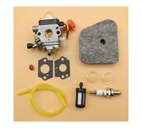 ERIHJOX Ensemble de Bougies d'allumage, carburateur, Filtre à air, Ampoule d'amorçage, adapté aux modèles FS90, FS100, FS110, FS130, FS87, FS90R, FS100, FS87R, FS90K