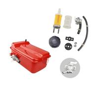 ERIHJOX Ensemble de Carburant Diesel L70 3L Compatible avec la Plupart des Moteurs Diesel Bouchon Rouge et Noir Robinet Filtre Complet(Black C.W Direct.)