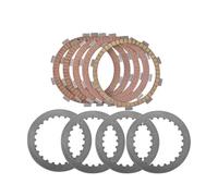 ERIHJOX Ensemble de disques d'embrayage à friction for XL250 XL250R XR250R XR250 XL XR 250 VT125 VT125C XLV125 125(Steel Paper Plate)