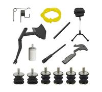 ERIHJOX Ensemble de Supports de Tampon d'isolateur de gâchette d'accélérateur adaptés aux pièces de tronçonneuse 268 61 66 266 272