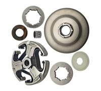 ERIHJOX Ensemble d'embrayage Compatible avec Les tronçonneuses 61, 66, 266, 268 et 272 : rondelle de Protection Contre la poussière, roulement à Aiguilles, référence 503744402.