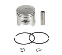ERIHJOX Ensemble Piston 260, Segments et axe de Piston compatibles avec Les pièces du Cylindre de Tondeuse à Gazon 26cc 34F