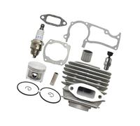 ERIHJOX Ensemble Piston et Cylindre 50 mm Compatible avec Les tronçonneuses CS 2171, 2163, 2165, 2063, 2065 et 2071. Kit Piston