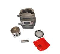 ERIHJOX Ensemble Piston et Segments de Cylindre 32 mm TL-231E Compatible avec Les débroussailleuses à Essence TL-231, TU231, CG231, TB231 et VX231.