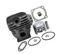 ERIHJOX Ensemble Piston-Segments de Cylindre 44 mm Compatible avec Les tronçonneuses 026 MS260, 1121, 020 et 1203