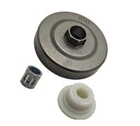 ERIHJOX Ensemble roulement de Tambour d'embrayage et vis sans Fin for tronçonneuses 357, 359, 350, 351, 353, 357XP, 346XP, 2150 et 2152 (pièces détachées 503980002).