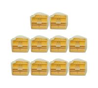 ERIHJOX Filtre à air for tronçonneuse 445, 445E, 450, 450E, pièces de Rechange #544 08 08-03, 10 pièces