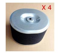 ERIHJOX Filtre à air GX270 for Moteur GX240 GX 270 240 8HP 9HP, générateur à Essence, Tondeuse à Gazon, Filtre à air 17210-ZE2-505(4 pcs)