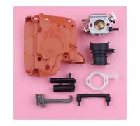ERIHJOX Œillet de Montage de Base de carburateur adapté aux modèles 372 371 365 362, Clip de Support de collecteur, kit de Tige de Starter, pièce de Rechange for tronçonneuse