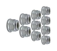 ERIHJOX Jeu de 10 écrous de boîte de Vitesses compatibles avec FS160, FS180, FS220, FS240, FS300, FS310, FS350, FS360, FS400 et FS410. Filetage M12 x 1,5 mm à Gauche.