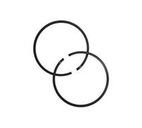 ERIHJOX Jeu de 2 Segments de Piston 40 mm x 1,5 mm compatibles avec Les Moteurs NB411, TL43, TD40, G45L et G4K (pièce détachée for Tondeuse à Gazon).