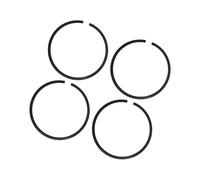 ERIHJOX Jeu de 4 Segments de Piston 36 mm x 1,5 mm compatibles avec Les tronçonneuses AV 009 et 010 (pièces détachées de Remplacement for Outils de Jardin 1120, 034 et 3001).