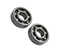 ERIHJOX Jeu de roulements à Billes for Vilebrequin, Compatible avec Les tronçonneuses 136, 137, 141, 142, 240, 235, 36, 41, 136LE, 137e, 141LE, 142e, 235e et 240e (2 pièces).