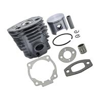 ERIHJOX Jeu de roulements de Piston et de Cylindre de 46 mm Compatible avec Les modèles 51 et 55. Remplace Les références OEM 503169171 et 503 16 (91-71).