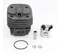ERIHJOX Kit Cylindre-Piston 48 mm Compatible avec Les tronçonneuses 61, 268 et 272 (pièces détachées, Ensemble Cylindre-Piston et Segments).