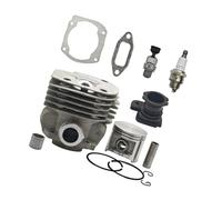 ERIHJOX Kit Cylindre-Piston 50 mm avec collecteur d'admission WT Compatible avec Les tronçonneuses 365, 362, 371, 372 XP, 371K, 2165 et 2171.