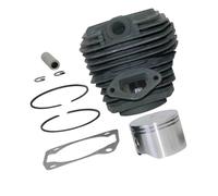 ERIHJOX Kit Cylindre-Piston Compatible avec tronçonneuse SX62 62cc : kit d'entretien for Outils de Jardin, Segments de Cylindre, circlips et Joint d'embase.