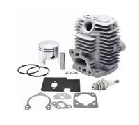ERIHJOX Kit Cylindre-Piston de 33 mm for débroussailleuse TU26 CG260, Joint et Bougie d'allumage