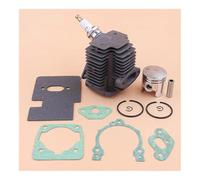ERIHJOX Kit Cylindre-Piston de 33 mm for débroussailleuse TU26 CG260, Joint et Bougie d'allumage