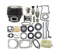 ERIHJOX Kit Cylindre-Piston de 52 mm for tronçonneuses 272XP 61 268 272 XP, Joint de roulement, carburateur, pièces de Rechange à Gros alésage