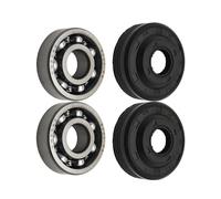 ERIHJOX Kit de 2 Joints d'huile for roulements de Vilebrequin, Compatible avec Les tronçonneuses 136, 137, 141, 142, 235, 236, 240, 235e, 240e, 36 et 41 (référence 530056363).