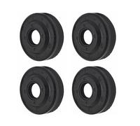 ERIHJOX Kit de 4 Joints d'huile Compatible avec Les tronçonneuses 136, 137, 235, 236, 240, 350, 351, 370, 371, 390 et 420 (référence 530056363)