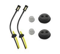 ERIHJOX Kit de 6 filtres universels for conduites d'herbe, adaptés aux tuyaux d'amorçage de tondeuses à Gazon