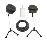 ERIHJOX Kit de Bouchon d'huile avec Tuyau de Conduite for tronçonneuse 340 345 346XP 350 353, Remplacement 537215202 503903901