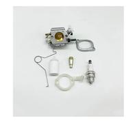 ERIHJOX Kit de carburateur for Tondeuse à Gazon Compatible avec Les tronçonneuses 362, 365, 371, 372, 371XP et 372XP, HD-12 et HD-6. Pièces et Accessoires for tondeuses à Gazon