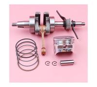 ERIHJOX Kit de circlips de Vilebrequin 39 mm for axe de Piston de Tondeuse à Gazon 4 Temps GX35, pièce de Moteur de Petit Moteur