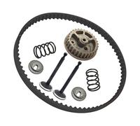 ERIHJOX Kit de Courroie de Distribution Comprenant poulie d'arbre à cames, Ressort de retenue et Courroie de Distribution, Compatible avec Le Moteur GX35 for Tondeuse à Gazon.