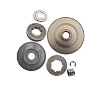 ERIHJOX Kit de Couvercle de rondelle de pignon de Jante de 17 mm for Tambour d'embrayage de tronçonneuse 024 026 MS240 MS260 MS261 MS270 MS280 MS281 MS291 .325 P-7T