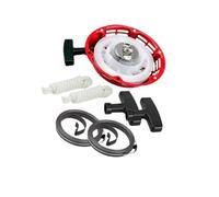 ERIHJOX Kit de démarrage à Rappel par 7 pièces avec Double poignée, Corde et Ressort, Compatible avec Les Outils de Jardin Predator(7pcs)