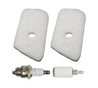 ERIHJOX Kit de Filtre à air 530150253 for modèles 124L, 125L, 125C, 125R, 125RJ, 128L, 128LD, 128LDX, 128C, 128CD, 128R