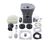 ERIHJOX Kit de Filtre à air à Piston et Cylindre plaqué 42 mm, Compatible avec Les tronçonneuses 340, 345 et 350 (503870276 et 537024002W)