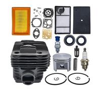 ERIHJOX Kit de Filtre à air for axe de Piston de Cylindre de 49 mm, adapté à la tronçonneuse TS400 4223 020 1200, pièces de Rechange