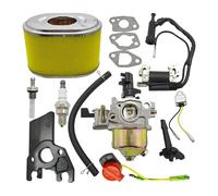 ERIHJOX Kit de Filtre à air for carburateur, Bobine d'allumage, Bougie d'allumage, adapté aux pièces de Rechange for Moteur GX160 GX200 5,5 CV