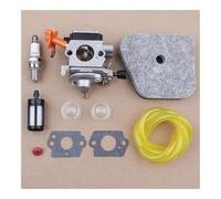 ERIHJOX Kit de Filtre à air for carburateur, Compatible avec Les Moteurs FS87, FS87R, FS90, FS90K, FS90R, FS100, FS110, C1Q-S173 et S176