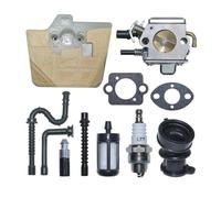 ERIHJOX Kit de Filtre à air for carburateur, Compatible avec Les tronçonneuses 034 036 MS340 MS350 MS360, Remplacement des références 1125 120 0651, C3A-S31A