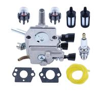 ERIHJOX Kit de Filtre de Joint de carburateur adapté for FS120 FS200 FS250 FS300 FS350 4134 120 0603 W Line Spark Pulg