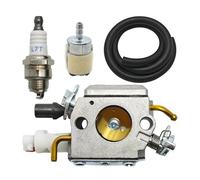 ERIHJOX Kit de Filtre de Tuyau de carburateur for tronçonneuse 340 345 346 XP 350 351 353 C3-EL32 C1Q-EL18B