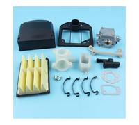 ERIHJOX Kit de Joint de collecteur d'admission de Filtre à air et de Support de carburateur for tronçonneuse 268 272 XP, pièces de Ressort coudé