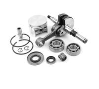 ERIHJOX Kit de Joint d'huile de roulement à Billes de Vilebrequin MS380, Segment de Piston 52 mm, Compatible avec Les tronçonneuses 038 et MS381. Pièce de Rechange
