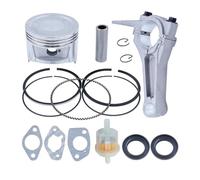 ERIHJOX Kit de Joint d'huile de Vilebrequin, bielle de Moteur 88 mm, Segment de Piston, for Moteur de Tondeuse à Gazon GX390 188F 13HP 13101-ZF6-W00