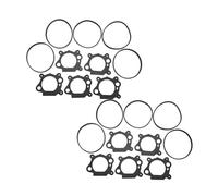 ERIHJOX Kit de Joints de cuve de Flotteur de carburateur, 10 pièces, 280492 693981, adapté au Moteur