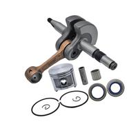 ERIHJOX Kit de Joints d'huile de Piston de Vilebrequin 50 mm Compatible avec Les Moteurs de tronçonneuses 365, 371, 372 et 362.