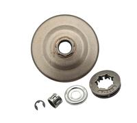 ERIHJOX Kit de pignon de Jante, rondelle de Tambour d'embrayage .325"-7T Compatible avec Les tronçonneuses MS270, MS280, MS271, MS281 et MS291. Pièce de Rechange for tronçonneuse MS 270 et 280.