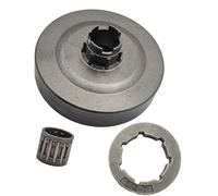 ERIHJOX Kit de pignon de Tambour d'embrayage 3/8" 7T avec roulement à Aiguilles for tronçonneuses 281, 288 et 394. Remplace Les références 503, 62 et 59-03.