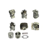 ERIHJOX Kit de Piston de Cylindre 47 mm for MS291, Compatible avec MS291, remplace la référence 1141 020 1206, pièces de tronçonneuse, Anneau de Piston, circlip, Ensemble de cylindres(MS291 Set 2)