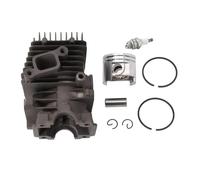 ERIHJOX Kit de Piston de Cylindre de 37 mm adapté aux Segments de Piston MS192T MS192TC 020 1137 1201 1203, Ensemble Durable